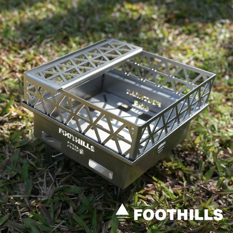 【彈藥庫】FOOTHILLS 不鏽鋼焚火台KIDS (含黑色收納袋) #FTS-019-細節圖8