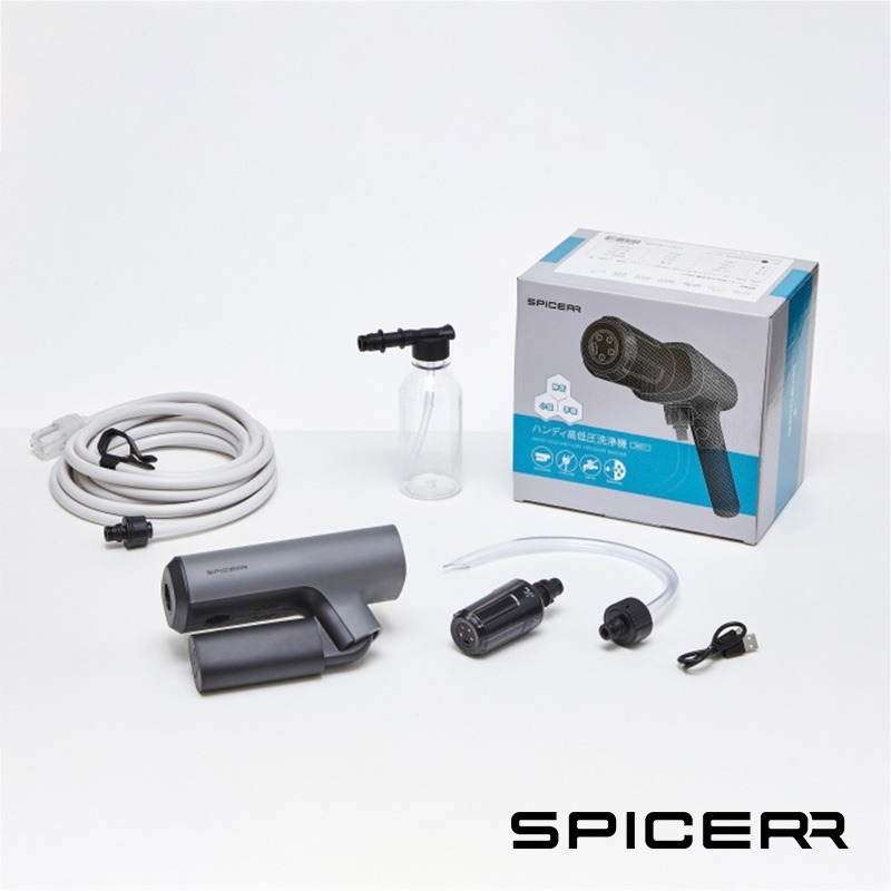 【彈藥庫】SPICERR 攜帶式高壓清洗機-黑 #SH-SWU-1-細節圖11