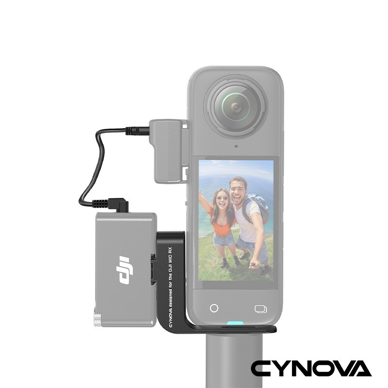 【彈藥庫】CYNOVA Insta360 X系列 DJI MIC 2 麥克風專用轉接支架 #DM2-LX-CY-細節圖9