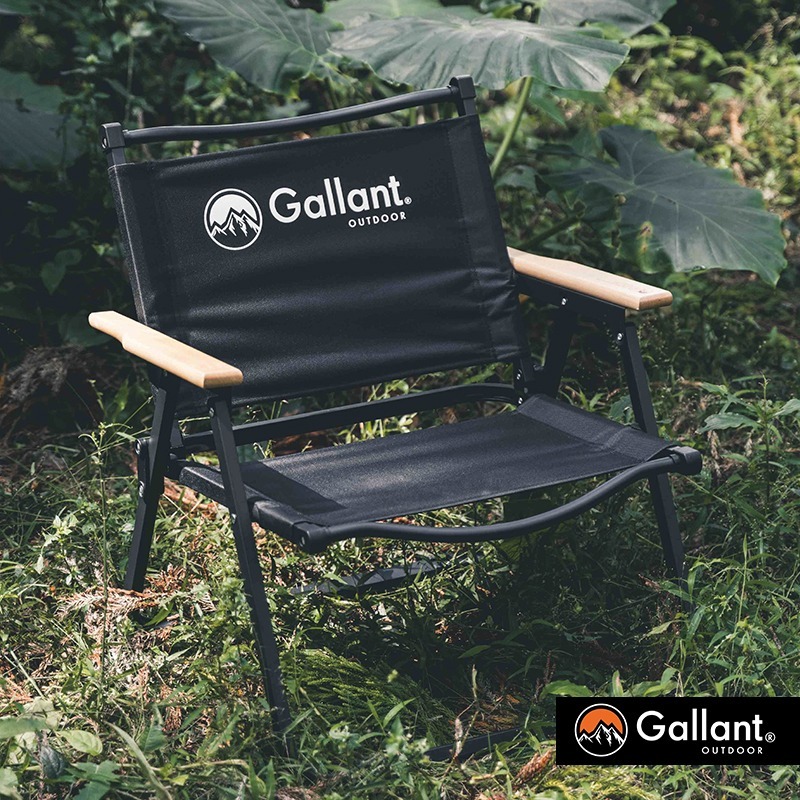 【彈藥庫】Gallant Outdoor® Tatical Series™ 露營單人折疊椅 #glntcf008-blk-細節圖2