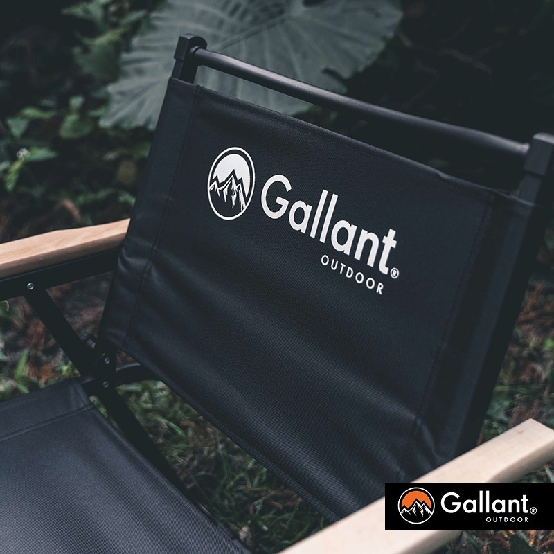 【彈藥庫】Gallant Outdoor® Tatical Series™ 露營單人折疊椅 #glntcf008-blk-細節圖3