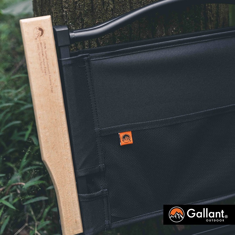 【彈藥庫】Gallant Outdoor® Tatical Series™ 露營單人折疊椅 #glntcf008-blk-細節圖4