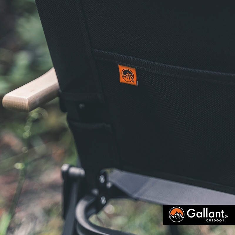 【彈藥庫】Gallant Outdoor® Tatical Series™ 露營單人折疊椅 #glntcf008-blk-細節圖5