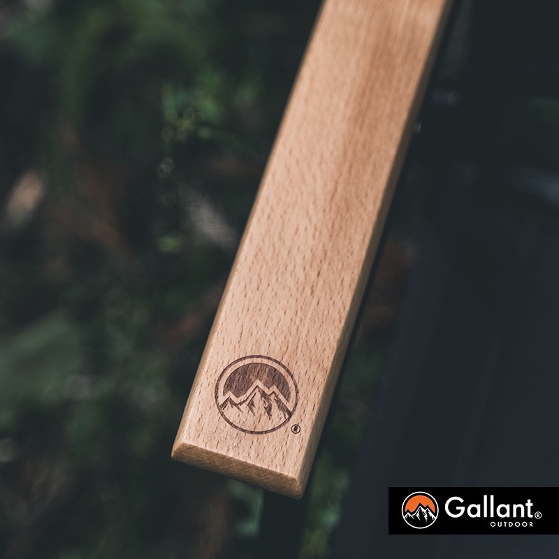 【彈藥庫】Gallant Outdoor® Tatical Series™ 露營單人折疊椅 #glntcf008-blk-細節圖6