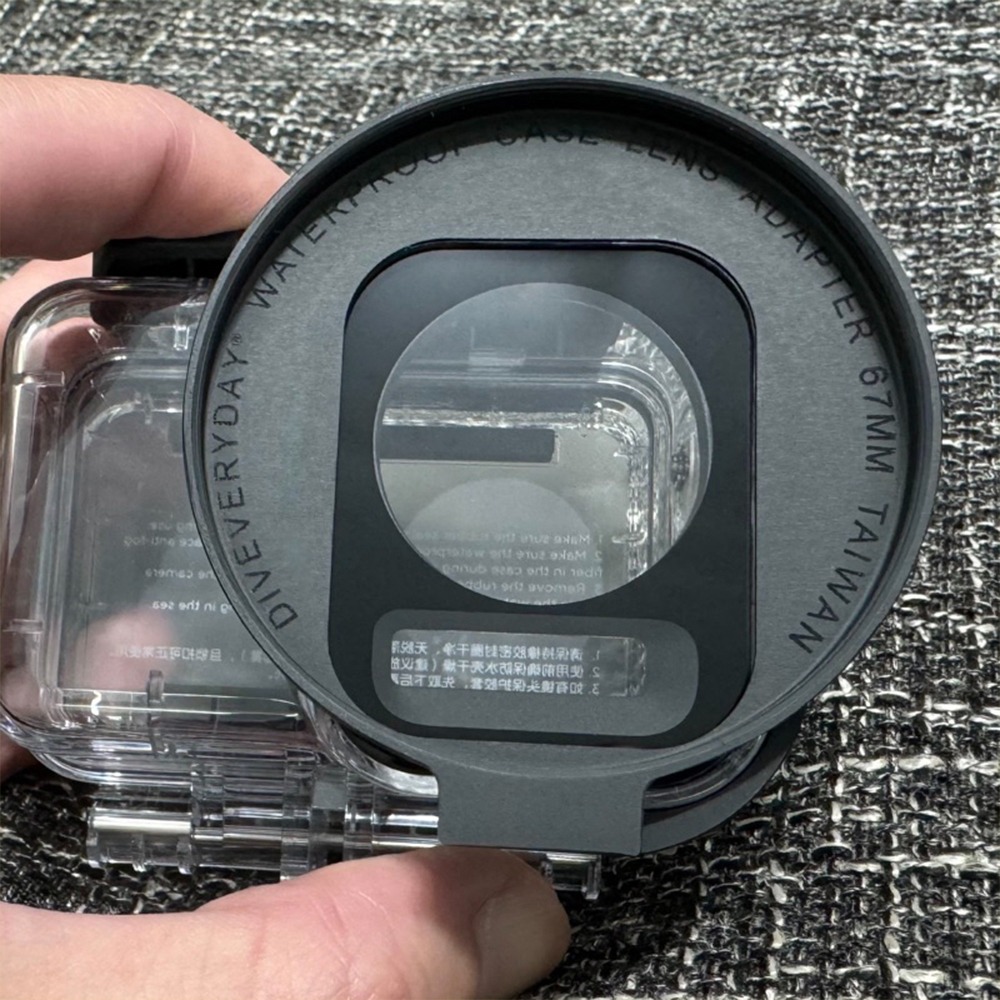 【彈藥庫】Diveveryday DJI OSMO ACTION 潛水殼轉M67鏡頭座 #DED-OA5-M67-細節圖3