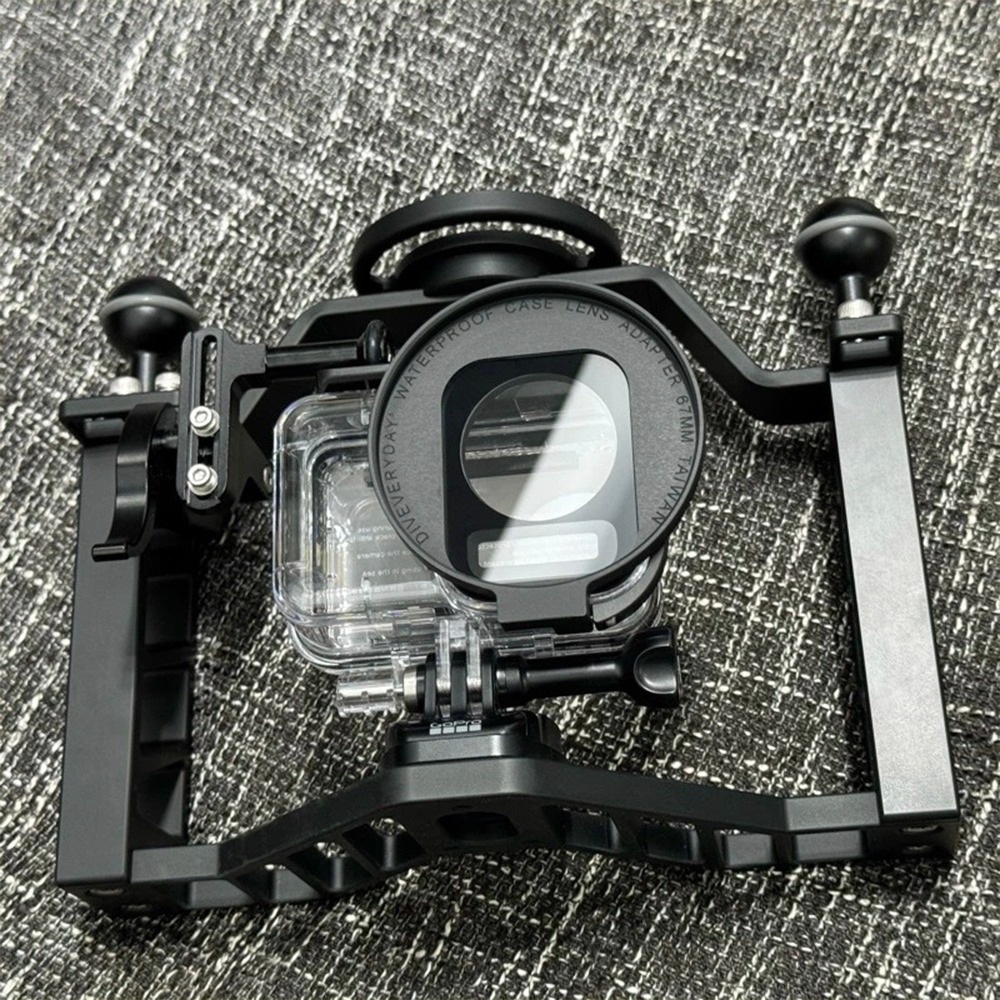 【彈藥庫】Diveveryday DJI OSMO ACTION 潛水殼轉M67鏡頭座 #DED-OA5-M67-細節圖4