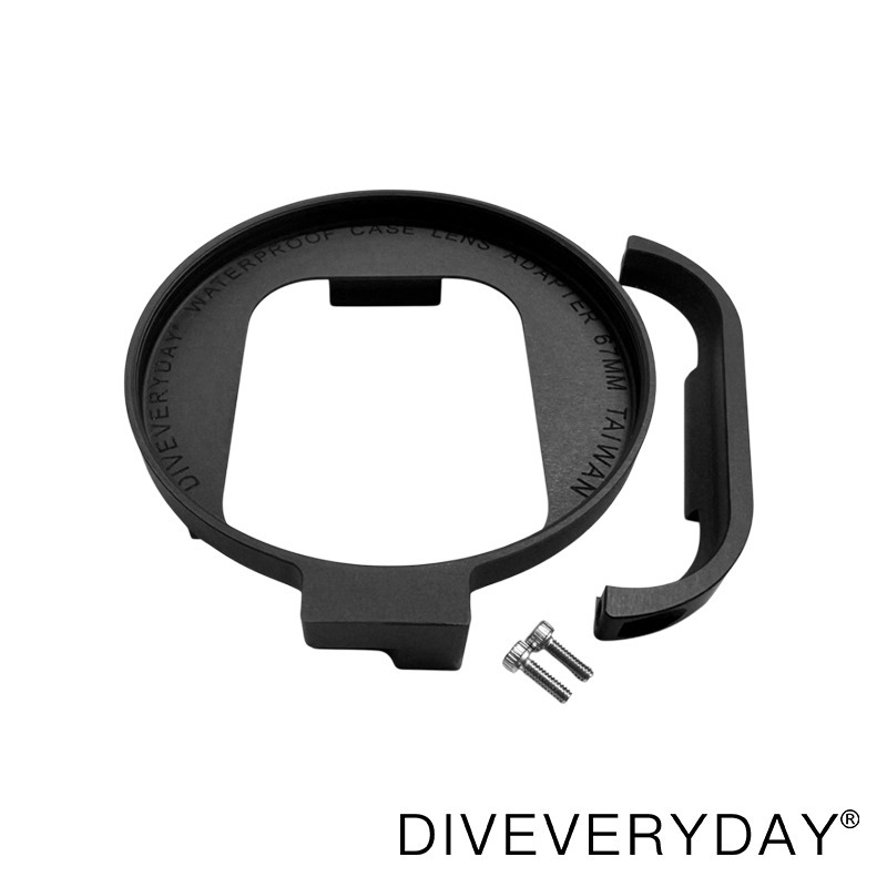 【彈藥庫】Diveveryday DJI OSMO ACTION 潛水殼轉M67鏡頭座 #DED-OA5-M67-細節圖5