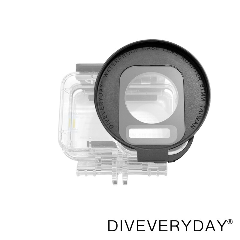 【彈藥庫】Diveveryday DJI OSMO ACTION 潛水殼轉M67鏡頭座 #DED-OA5-M67-細節圖7
