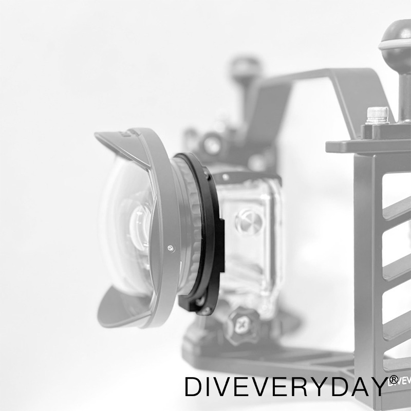 【彈藥庫】Diveveryday DJI OSMO ACTION 潛水殼轉M67鏡頭座 #DED-OA5-M67-細節圖9