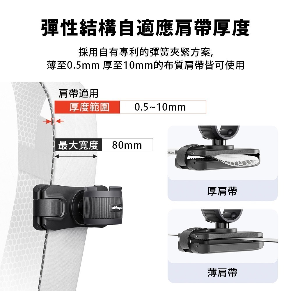 【彈藥庫】aMagisn 運動相機通用自拍棒掛架 #AM12-細節圖7