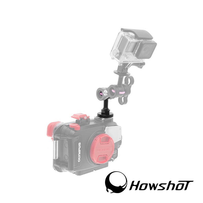 【彈藥庫】Howshot 冷靴1英吋球座 #AD-CS-細節圖4