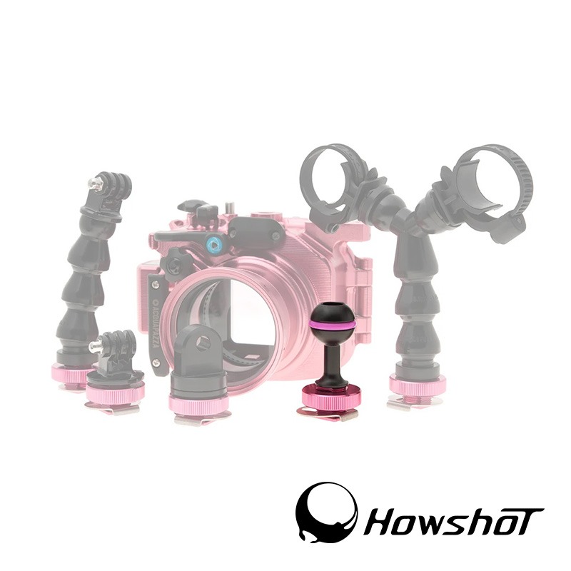 【彈藥庫】Howshot 冷靴1英吋球座 #AD-CS-細節圖7