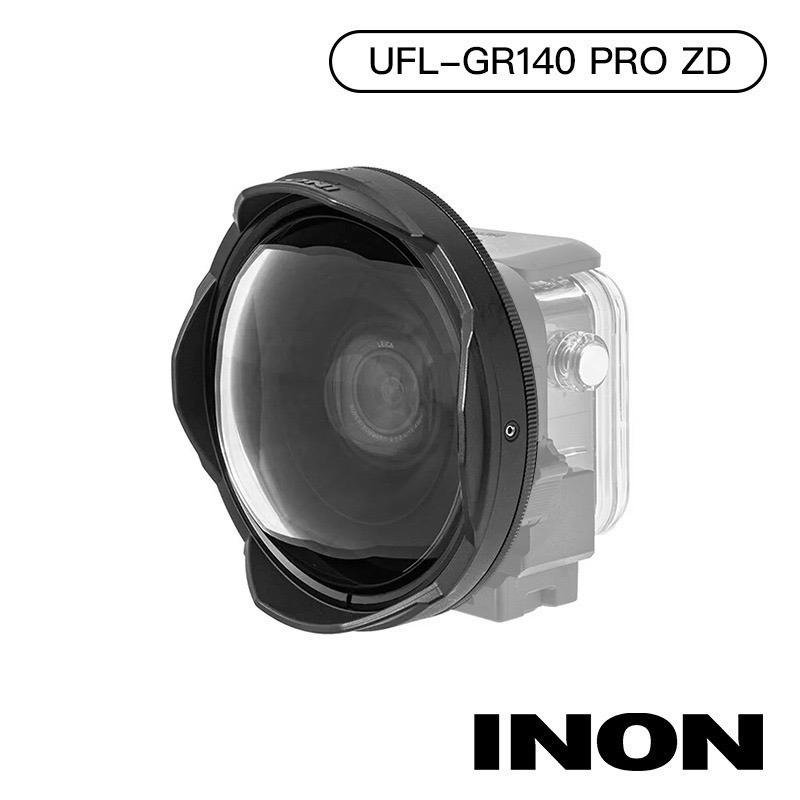 【彈藥庫】INON UFL-GR140 PRO ZD 全玻璃水中半魚眼鏡頭 #UFL-GR140-PRO-ZD-細節圖6
