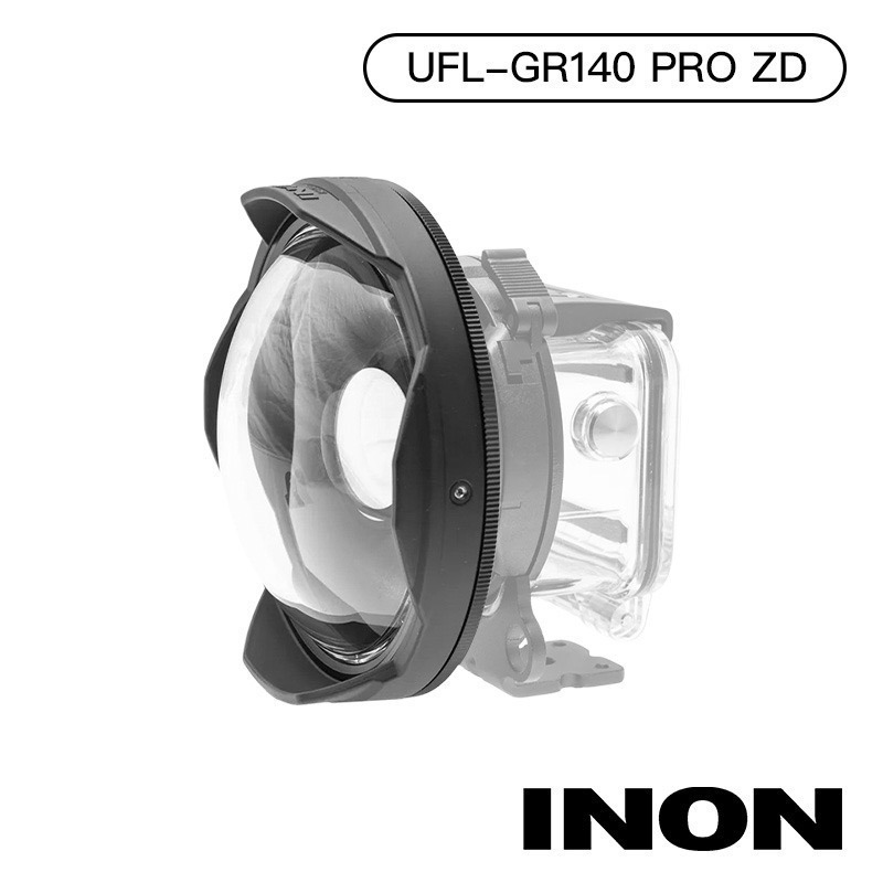 【彈藥庫】INON UFL-GR140 PRO ZD 全玻璃水中半魚眼鏡頭 #UFL-GR140-PRO-ZD-細節圖7