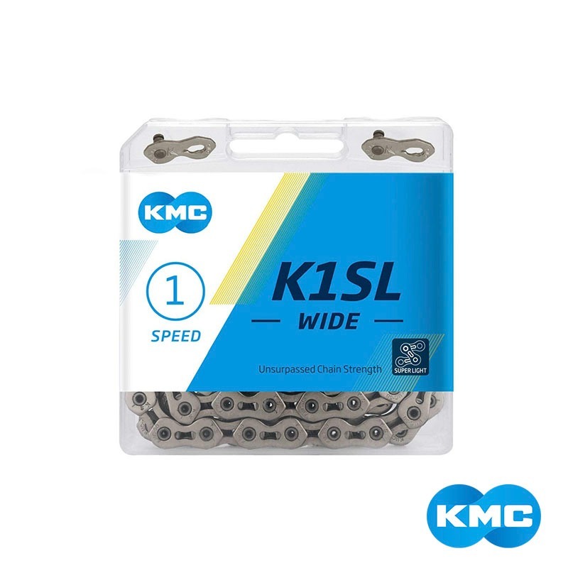 【彈藥庫】KMC K1SL WIDE 鏈條 單速 112目 1/2*1/8 #1716A-19K1SL WIDE-規格圖11