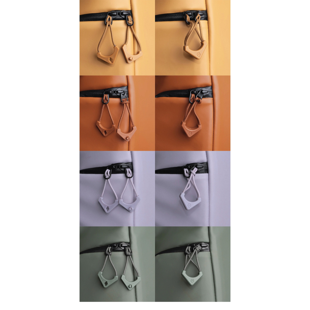 【彈藥庫】WANDRD WORRYLESS 防盜拉鏈扣-六對 #WLZP-細節圖6