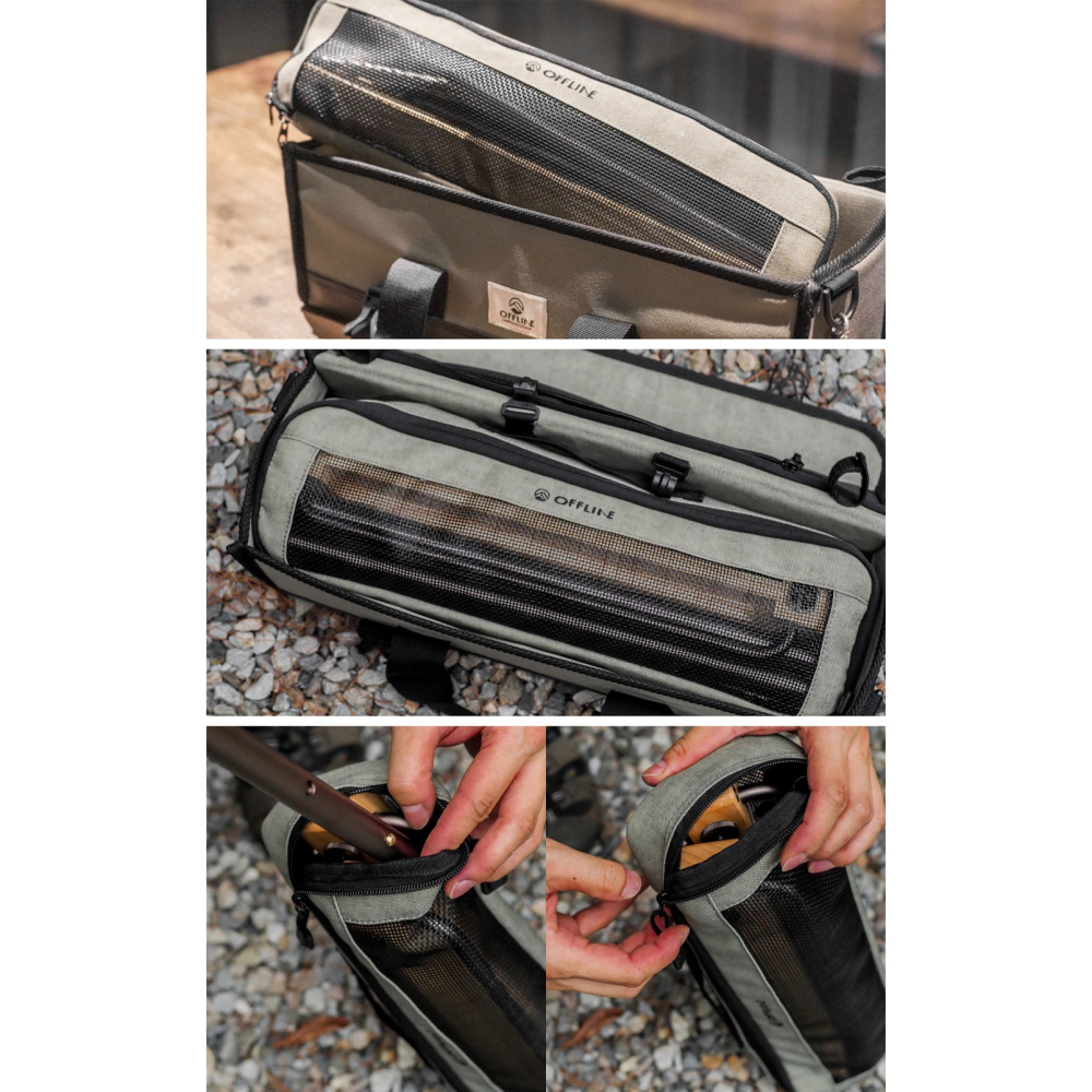 【彈藥庫】OFFLINE 離線桌-收納網袋 #OFL-OFTMC-DK-細節圖10