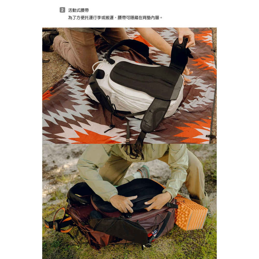 【彈藥庫】PEAK DESIGN Outdoor 後背包模組腰帶-暗夜黑 #AFD0501_1B-細節圖6