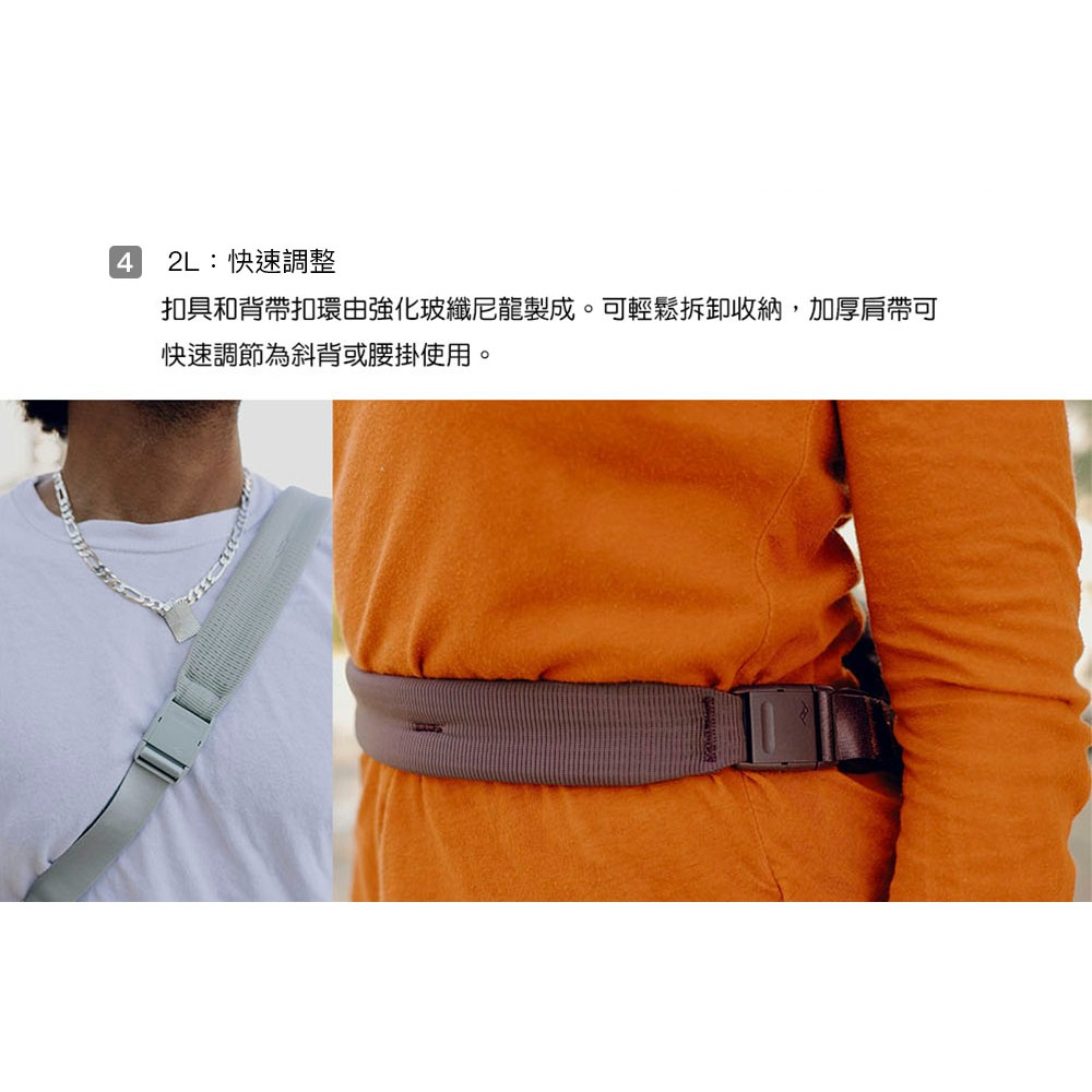 【彈藥庫】PEAK DESIGN Outdoor Sling 隨⾏包(2L/7L) #AFD0504 #AFD0503-細節圖6