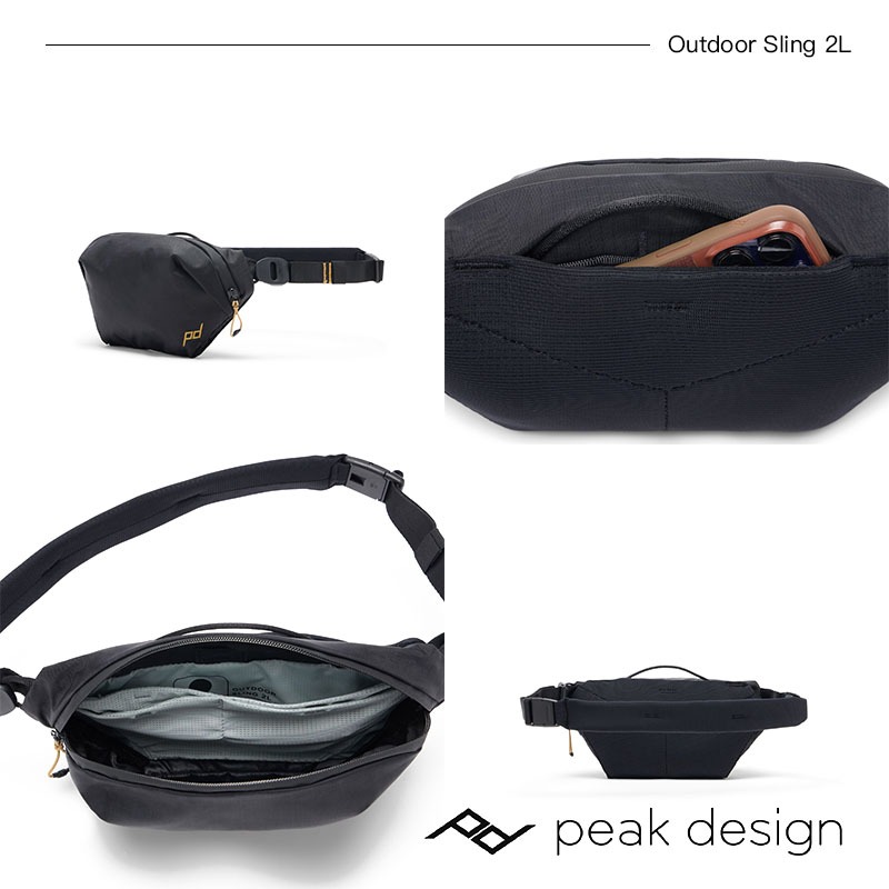 【彈藥庫】PEAK DESIGN Outdoor Sling 隨⾏包(2L/7L) #AFD0504 #AFD0503-細節圖11