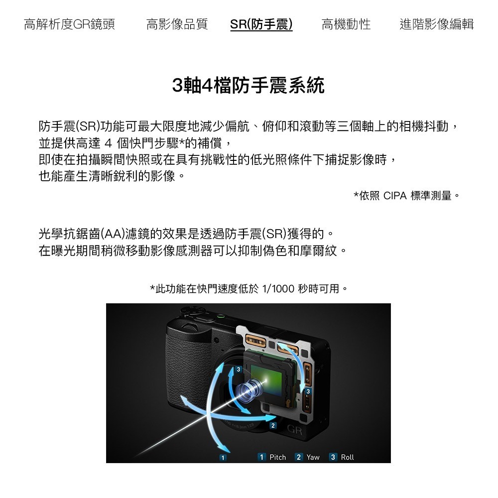 【彈藥庫】RICOH GR IIIx (GR 3x) 標準版數位相機 #R05010-細節圖7
