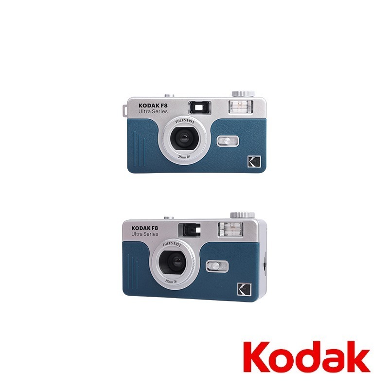 【彈藥庫】Kodak 柯達 Ultra F8 復古底片相機(軍艦黑/深海藍/月光白/萊姆黃) #KDA-UltraF8-細節圖6