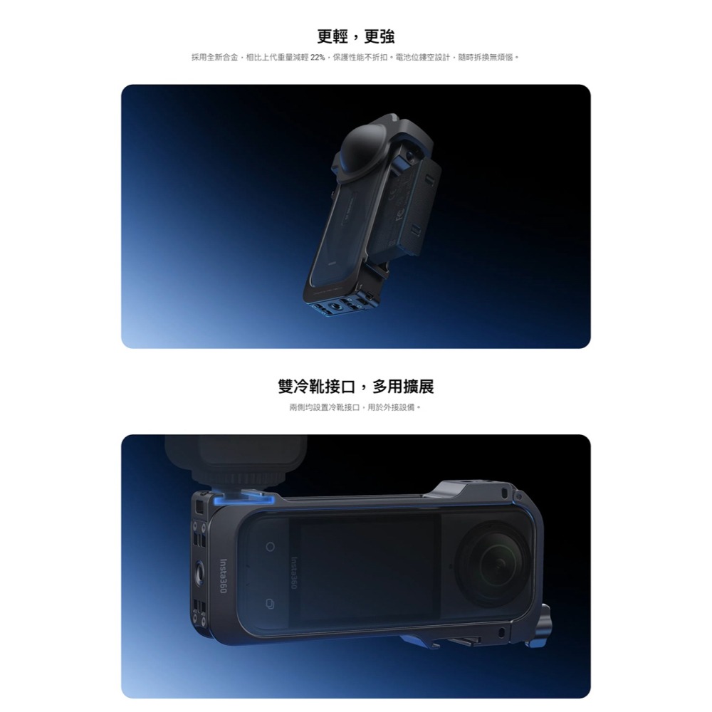 【彈藥庫】Insta360 X5 多功能擴充框 #CINSBAHN-細節圖3