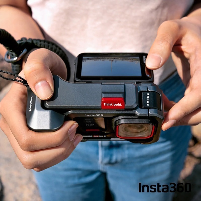 【彈藥庫】Insta360 Ace Pro 2 運動相機 街拍套裝-午夜黑(標準/雙電)(灰/銀)-細節圖8