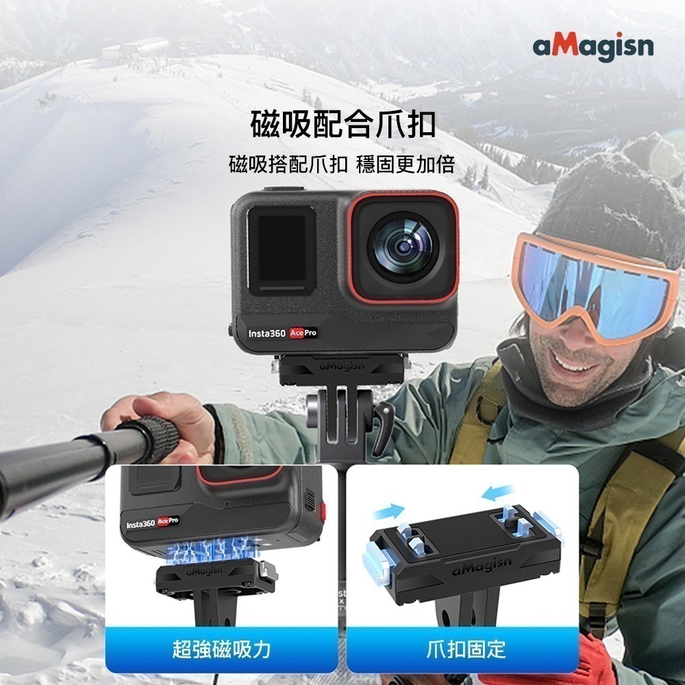 【彈藥庫】aMagisn X5/Ace Pro 2/Ace Pro/Ace塑膠磁吸快拆 #AC14-A #AC15-B-細節圖7