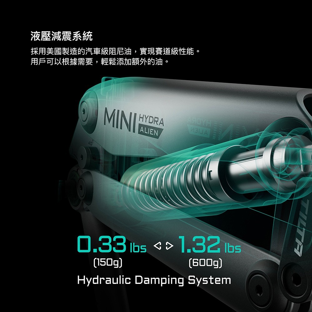 【彈藥庫】TILTA HYDRA ALIEN MINI 減震臂大師套裝-沙漠色 #HAD-T15-E-DB-細節圖4