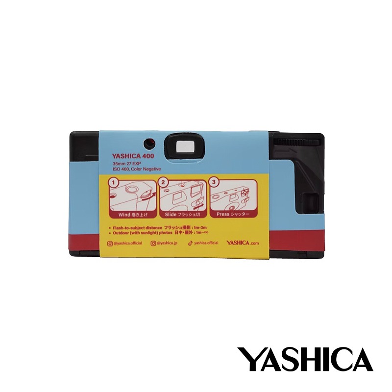 【彈藥庫】YASHICA 即可拍 SC140Y 27張-海軍藍男孩 #YAS-SC140Y-SB-細節圖3