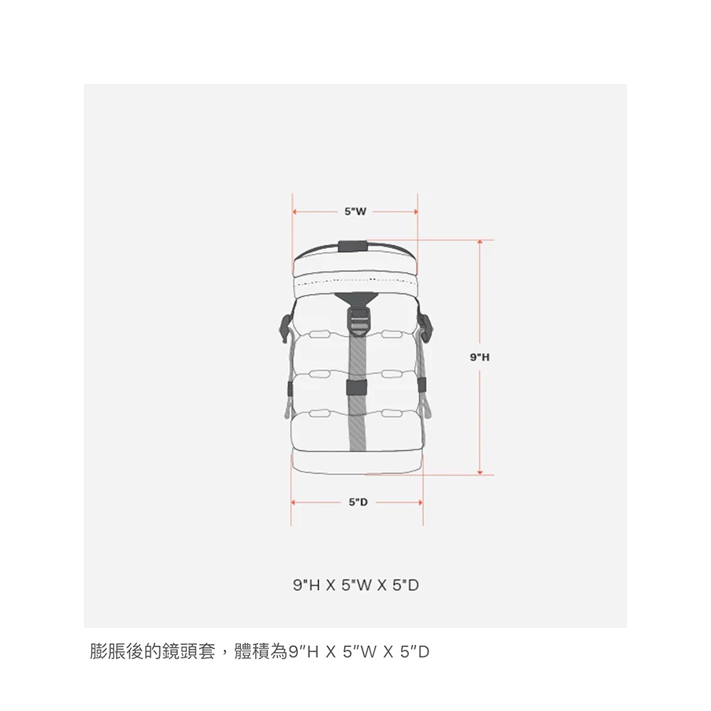【彈藥庫】WANDRD X1 Crossbody Bag 斜背包(小/中/大) #X1CB-細節圖4