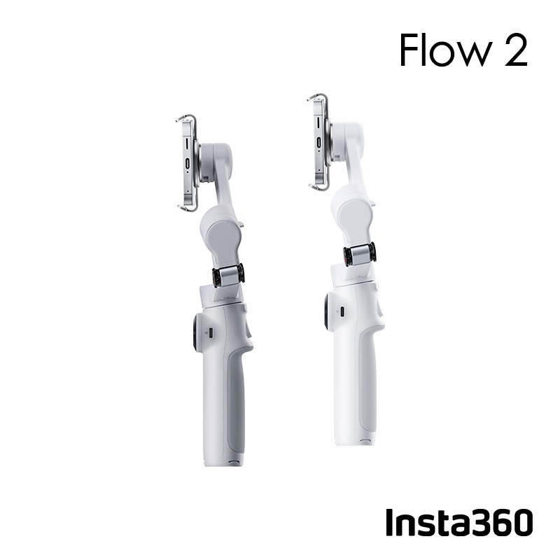【彈藥庫】Insta360 Flow 2 手機穩定器(標準套裝/AI追蹤模塊套裝)(白/灰) #CINSABQA-細節圖4
