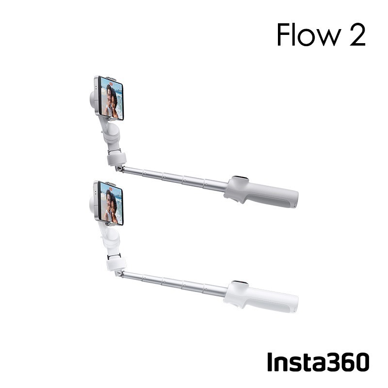 【彈藥庫】Insta360 Flow 2 手機穩定器(標準套裝/AI追蹤模塊套裝)(白/灰) #CINSABQA-細節圖7