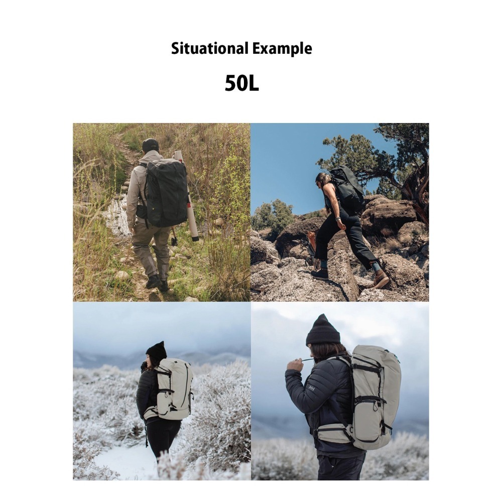 【彈藥庫】WANDRD FERNWEH 後背包(48L/50L)(黑/米灰) #FWSM #FWML-細節圖6