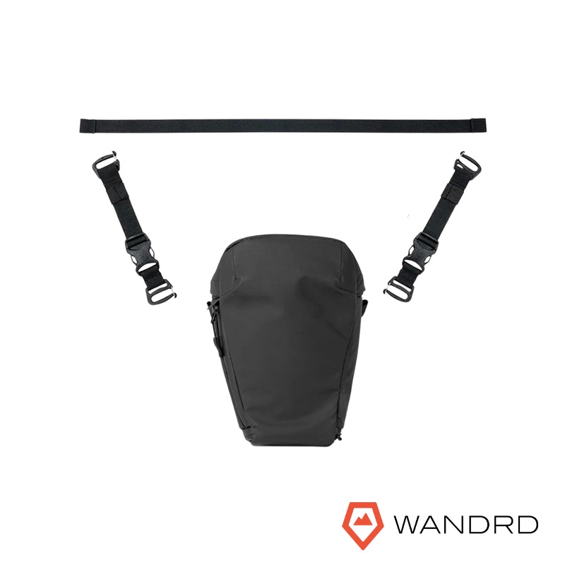 【彈藥庫】WANDRD ROUTE PACK 胸包(黑/米灰) #RCP-細節圖5