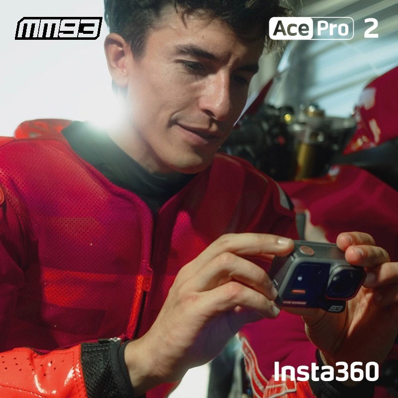 【彈藥庫】Insta360 x MM93 Ace Pro 2 運動相機 Marc Márquez 冠軍聯名限定套裝-細節圖8