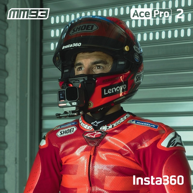 【彈藥庫】Insta360 x MM93 Ace Pro 2 運動相機 Marc Márquez 冠軍聯名限定套裝-細節圖10