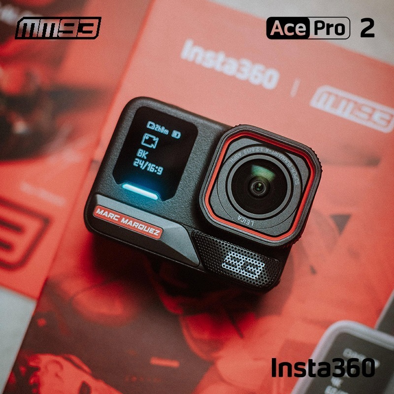 【彈藥庫】Insta360 x MM93 Ace Pro 2 運動相機 Marc Márquez 冠軍聯名限定套裝-細節圖7
