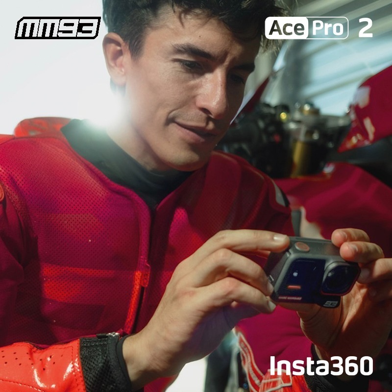 【彈藥庫】Insta360 x MM93 Ace Pro 2 運動相機 Marc Márquez 冠軍聯名限定套裝-細節圖8