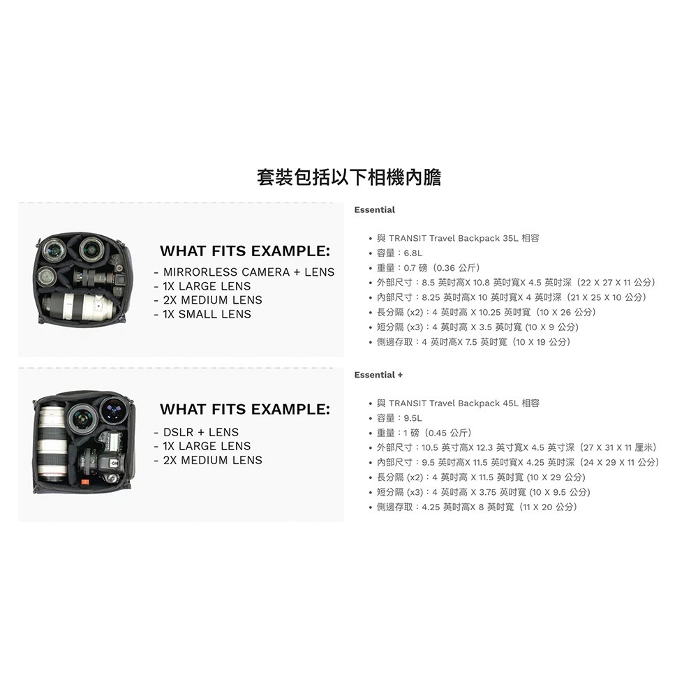 【彈藥庫】WANDRD TRANSIT 旅行背包(35L/45L)(黑/綠)(單背包/內膽套裝) #TR-細節圖5