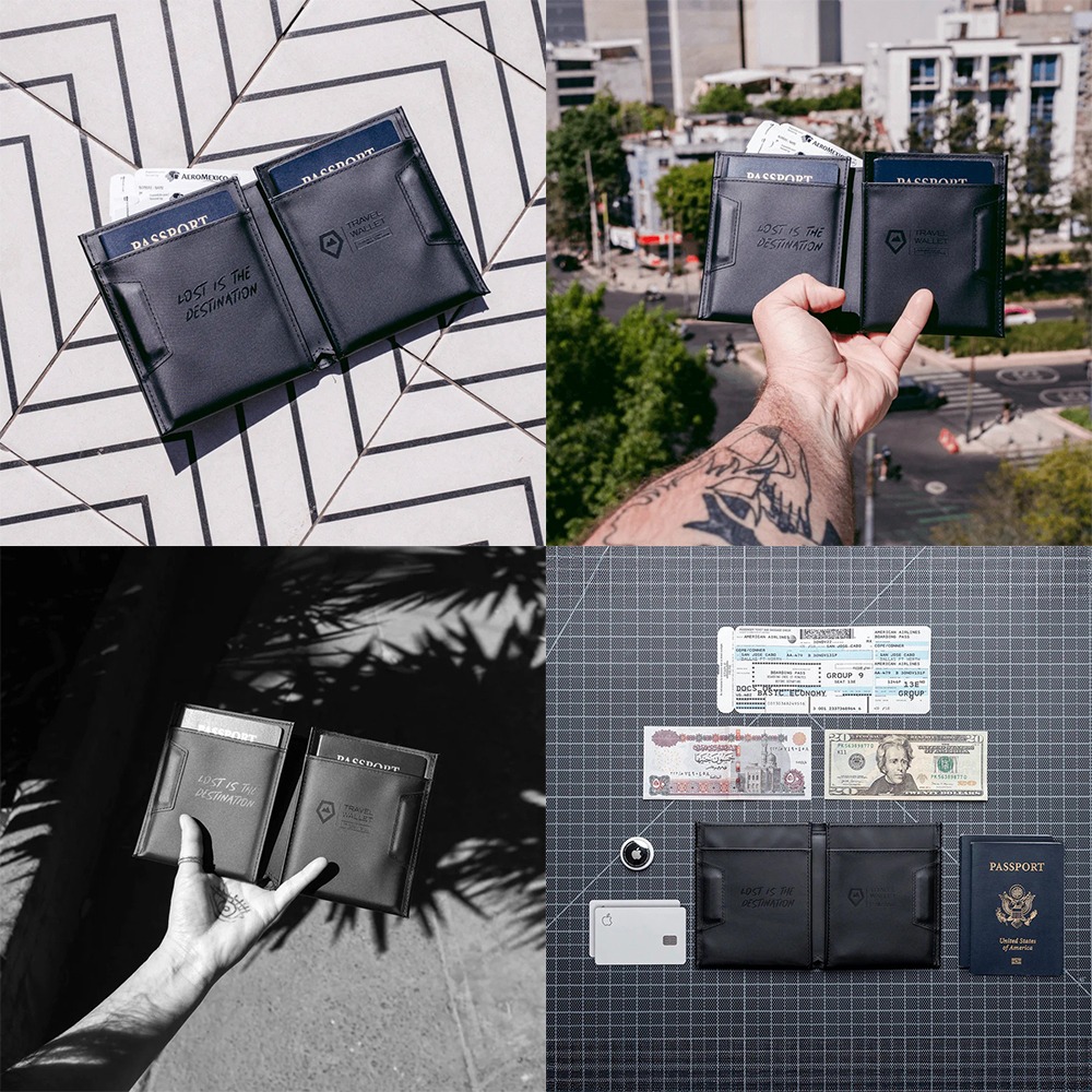 【彈藥庫】WANDRD TRAVEL WALLET 旅行錢包 #TW-BK-1-細節圖3