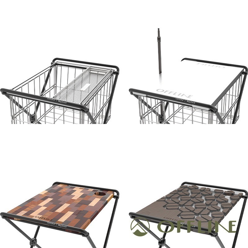 【彈藥庫】OFFLINE 向量-X 1單位邊桌(黑/銀) #OFL-X1UT-BK #OFL-X1UT-SV-細節圖8