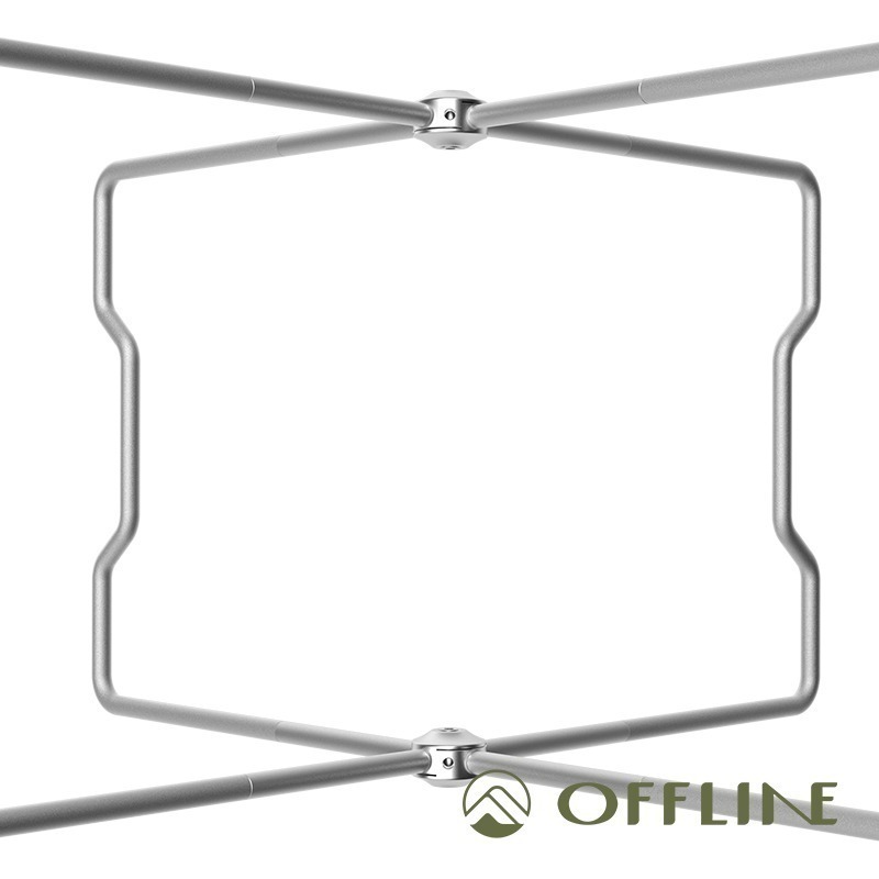 【彈藥庫】OFFLINE 向量-X 1單位邊桌(黑/銀) #OFL-X1UT-BK #OFL-X1UT-SV-細節圖11