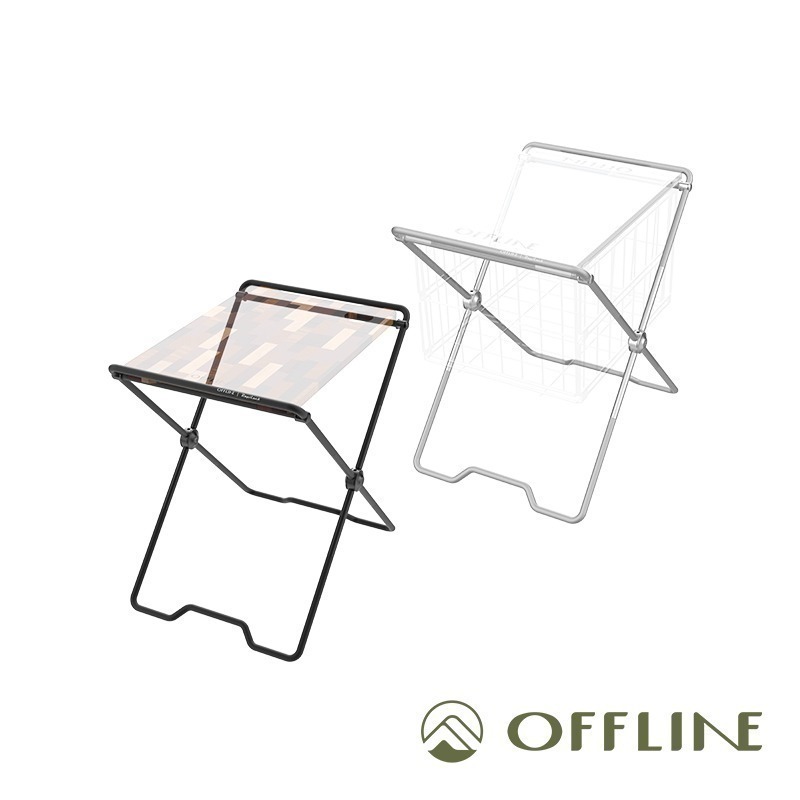 【彈藥庫】OFFLINE 向量-X 1單位邊桌(黑/銀) #OFL-X1UT-BK #OFL-X1UT-SV-細節圖7