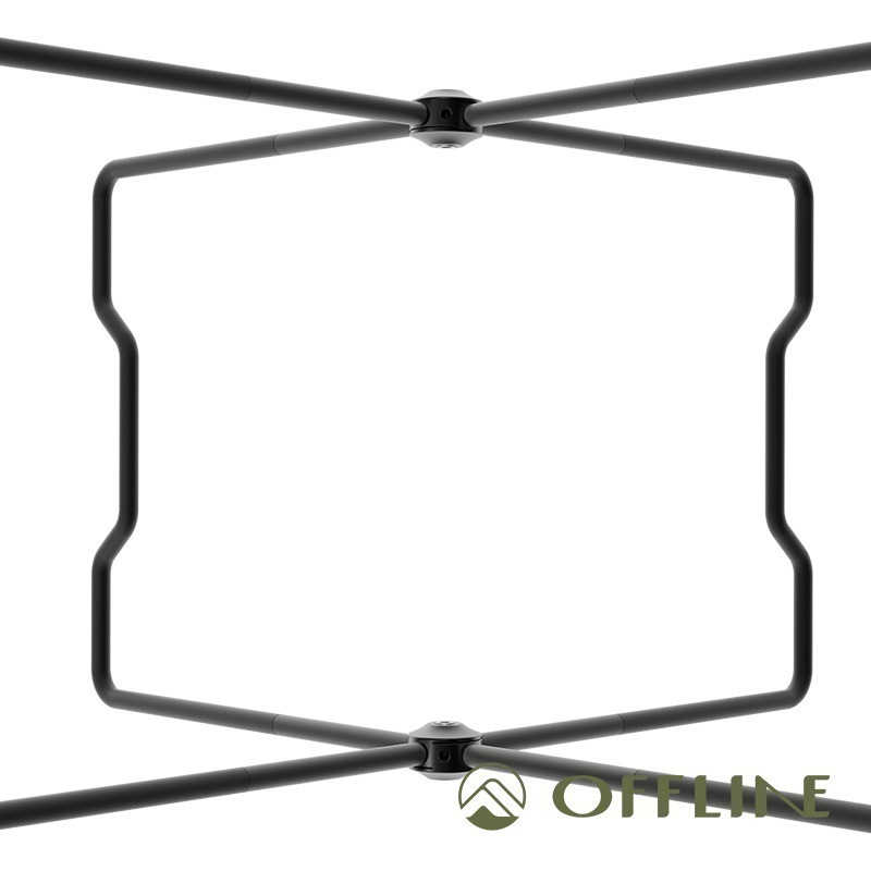 【彈藥庫】OFFLINE 向量-X 1單位邊桌(黑/銀) #OFL-X1UT-BK #OFL-X1UT-SV-細節圖10