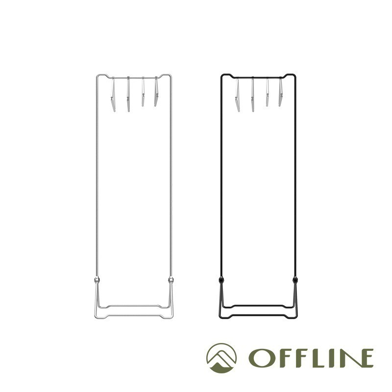 【彈藥庫】OFFLINE 向量-Y 衣掛架(黑/銀) #OFL-RYS-BK #OFL-RYS-SV-細節圖10