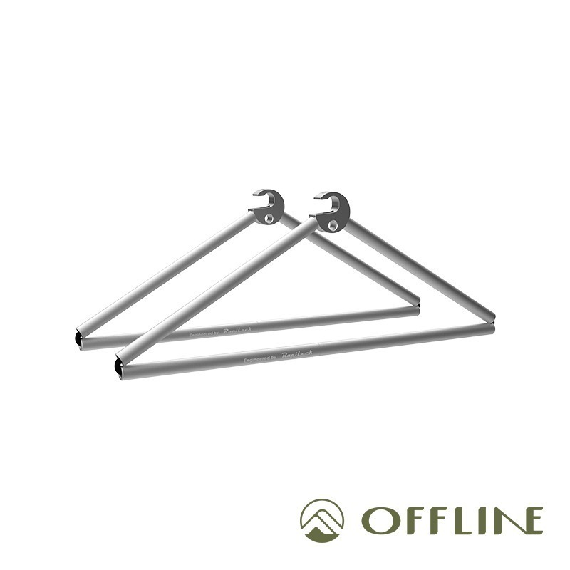 【彈藥庫】OFFLINE 向量-Y 衣架-兩入(黑/銀)(M/L) #OFL-RCH-規格圖11