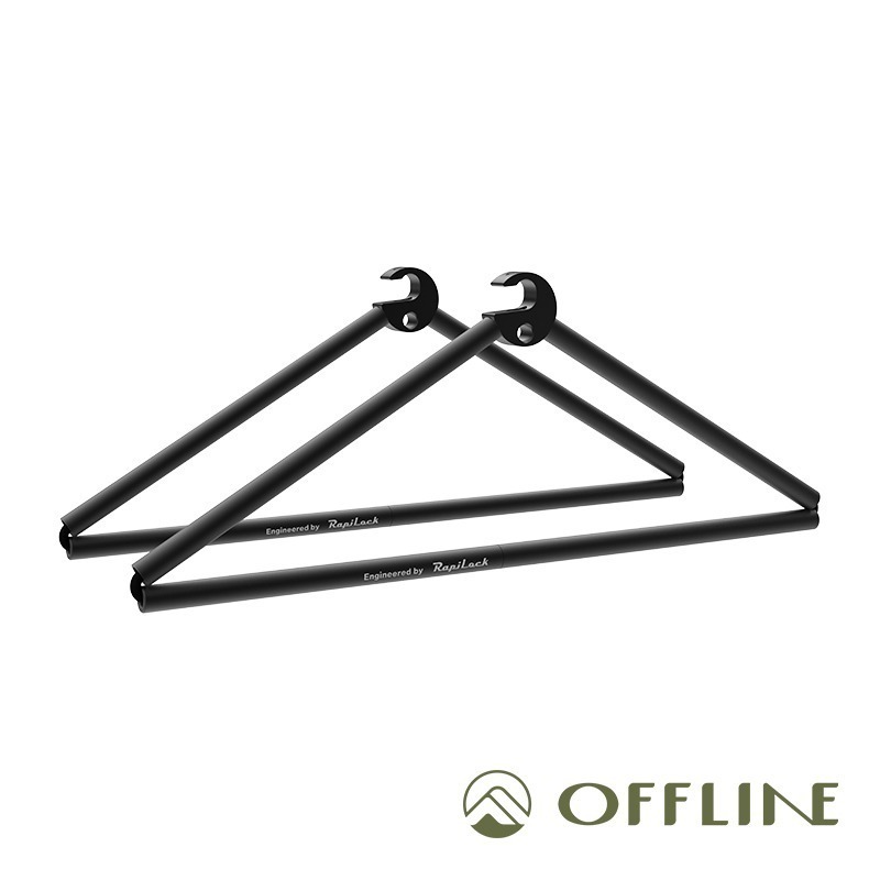 【彈藥庫】OFFLINE 向量-Y 衣架-兩入(黑/銀)(M/L) #OFL-RCH-規格圖11