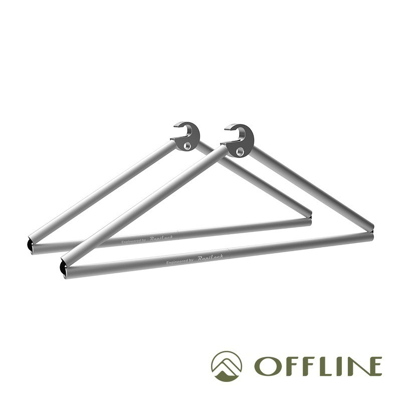 【彈藥庫】OFFLINE 向量-Y 衣架-兩入(黑/銀)(M/L) #OFL-RCH-規格圖11